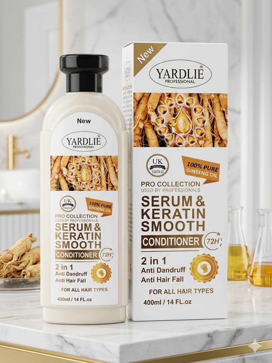 Yardlie professional serum and keratin smooth conditioner