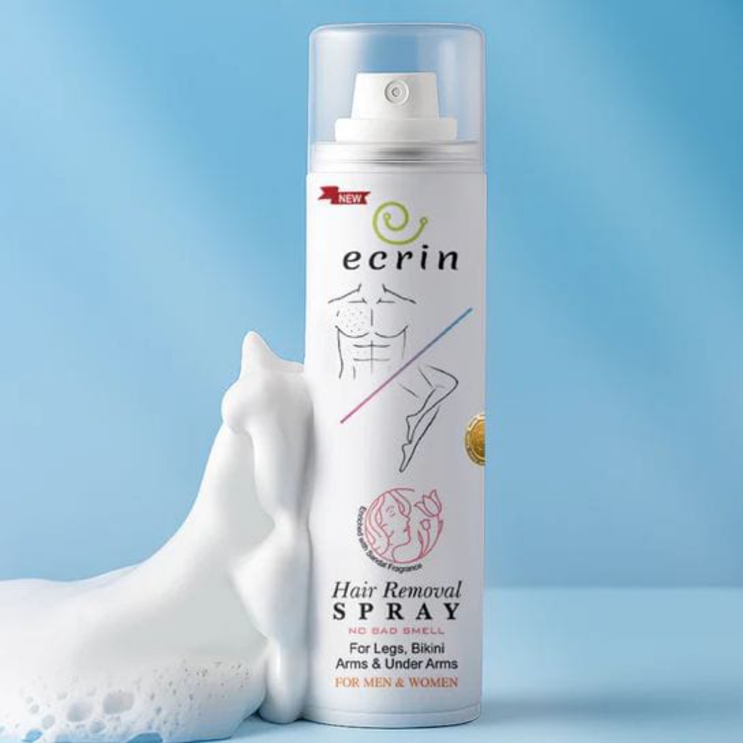 Ecrin Hair Removal foaming spray no bad smell