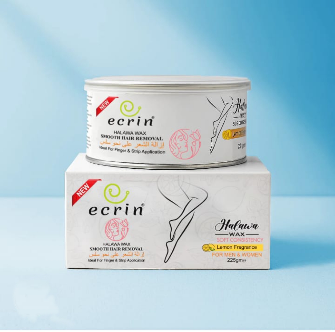 Ecrin Halawa Wax – Soft Consistency (Lemon Fragrance)