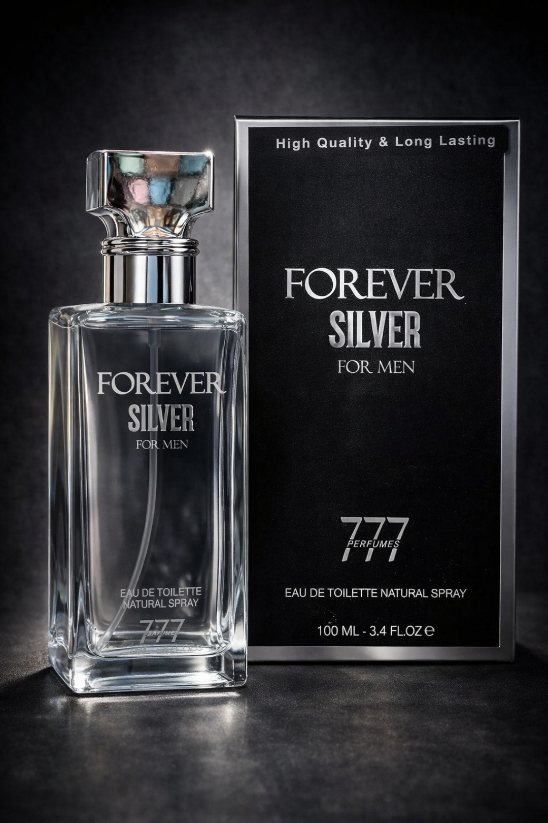 Forever Silver For Men 777 Perfumes for men 100ml