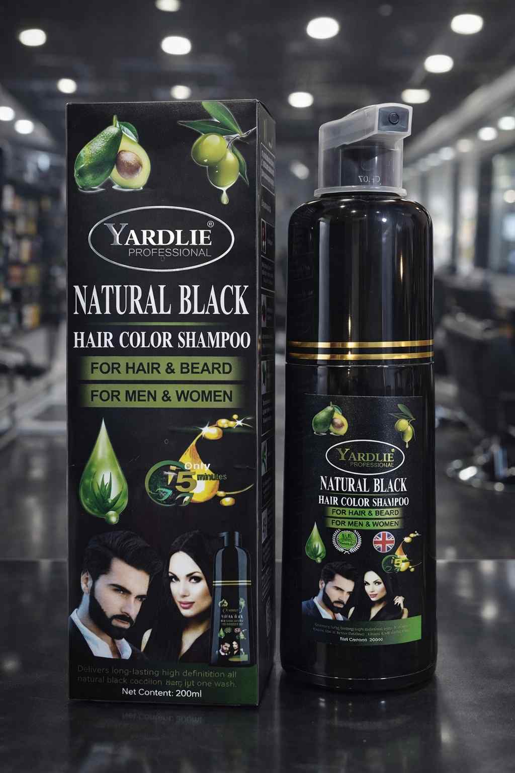 Yardley Natural black hair colour