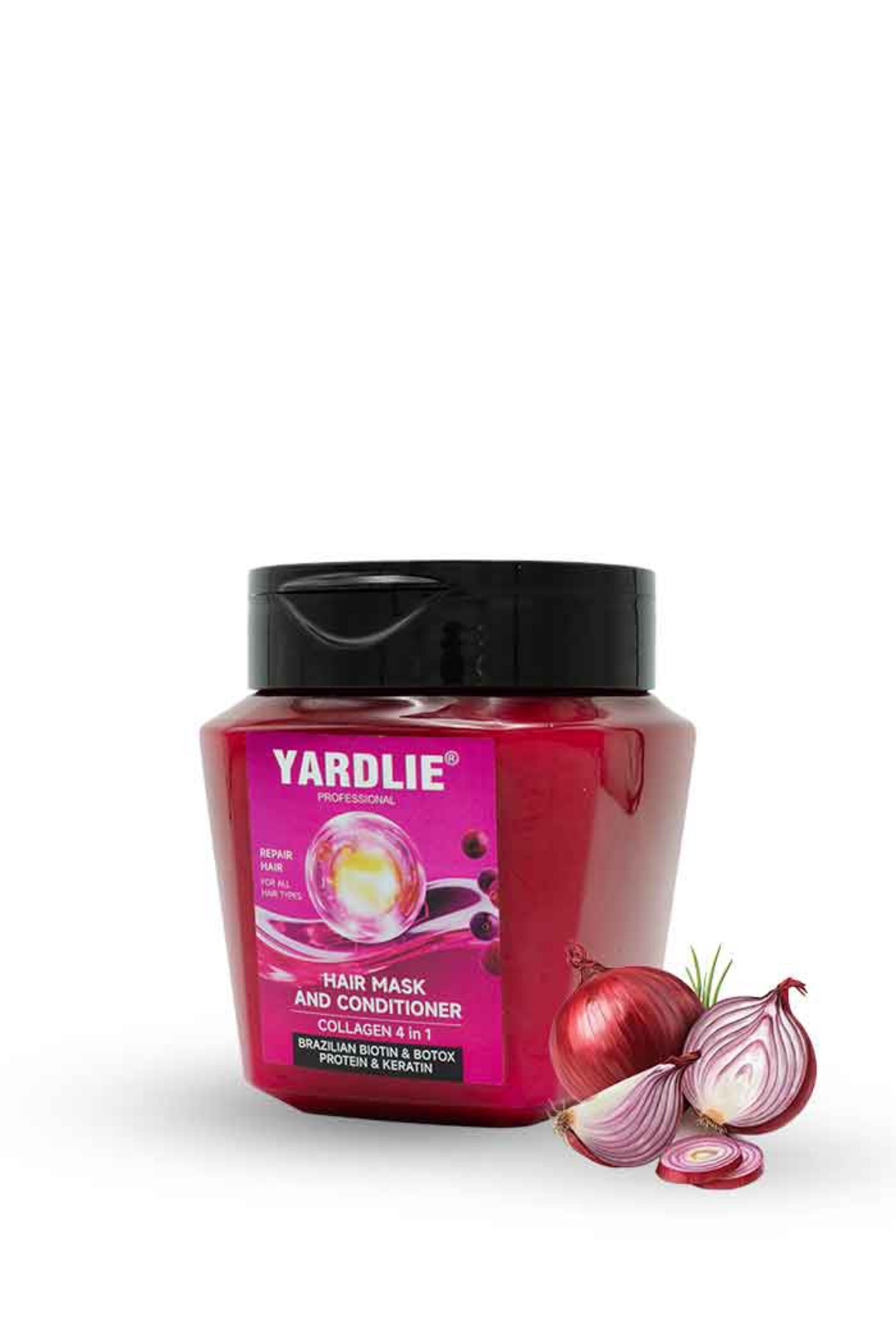 YARDLIE hair mask and conditioner